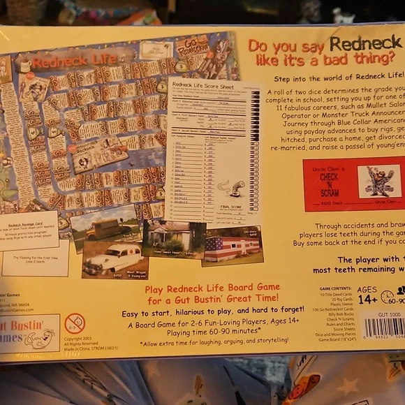 Redneck Life Board Game - Picture 4 of 7